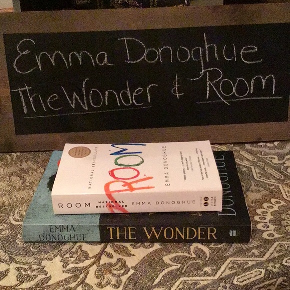 Books by Emma Donoghue The Wonder lrg soft cover & Room paperback award winning - Picture 2 of 12